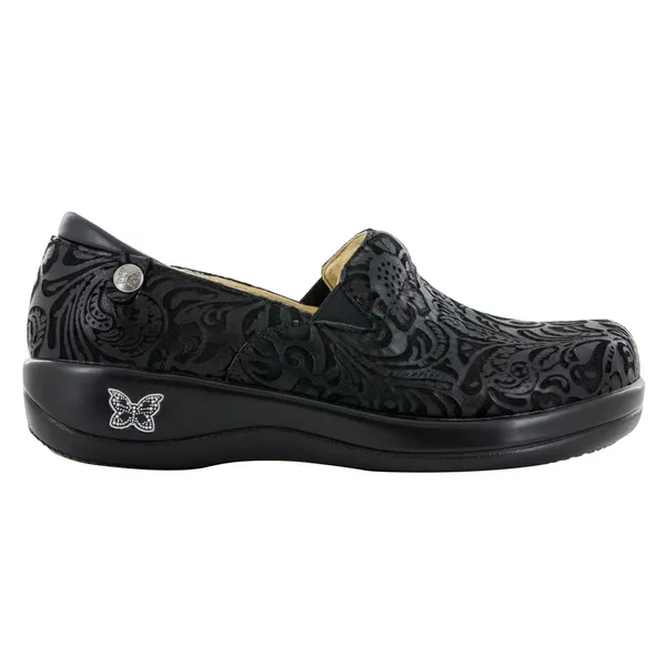 Alegria Women's Keli Black Embossed Paisley