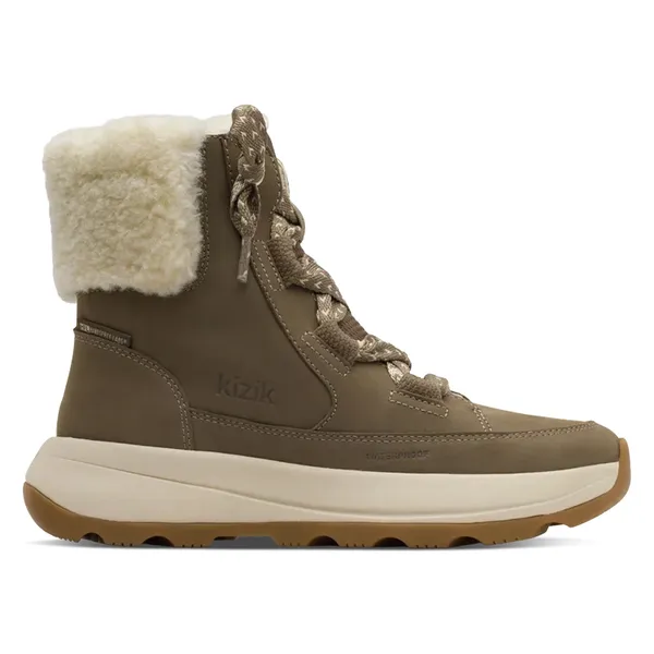 Kizik Women Juno 2 Lace Boot WP SHITAKE/FOG
