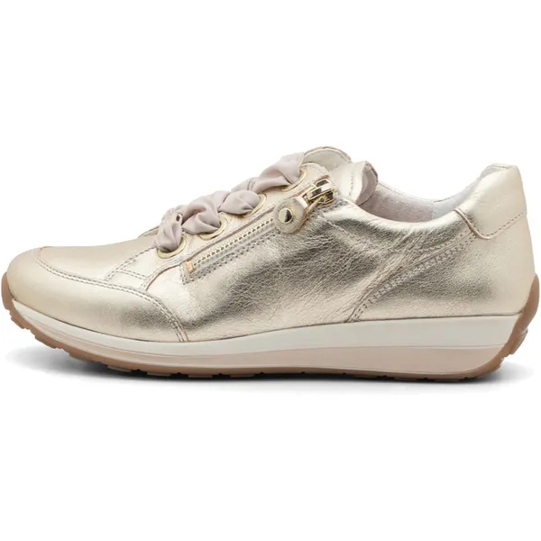 Ara Women's Ollie Side Zip Platinum Metallic