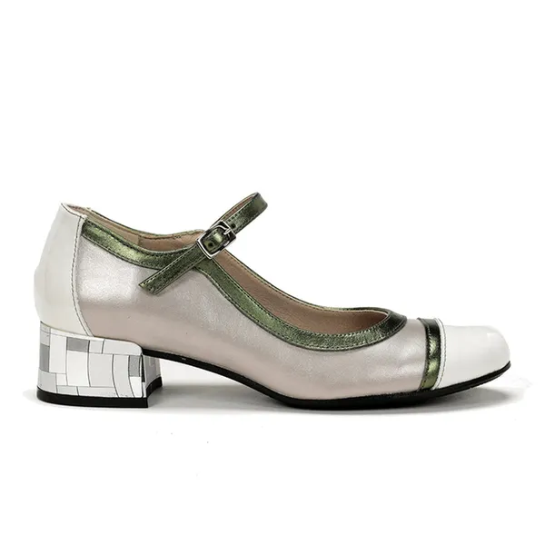 Fluchos Women's Frida Lamin Argento