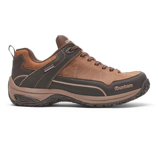 Dunham Men's Cloud Plus Lace-up Trekker Waterproof Brown