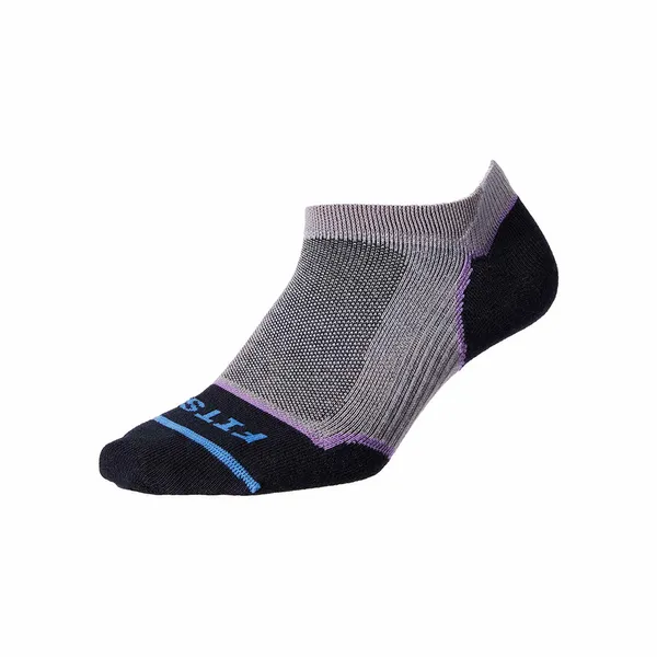 Fits Women's Ultra Light Runner - No Show Titanium