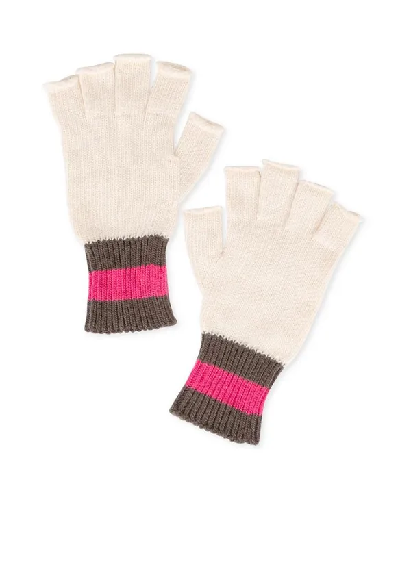 Haute Shore Swank Fingerless Glove Cream