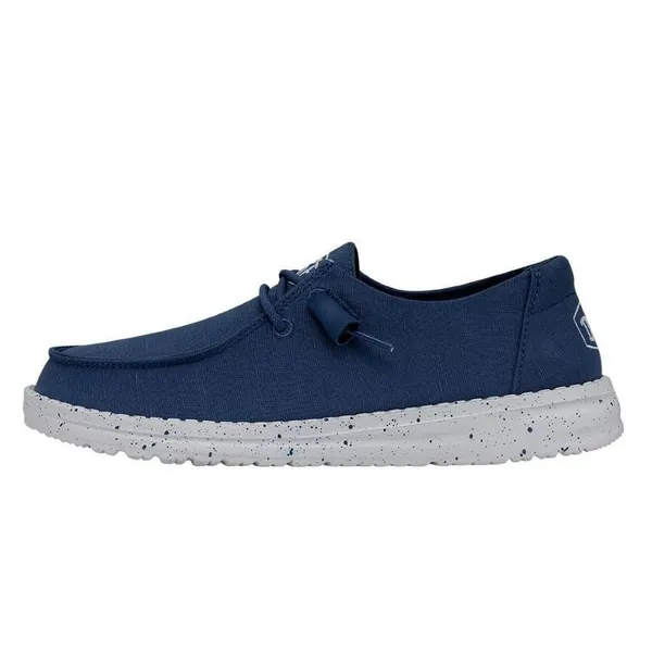 Hey Dude Women's Wendy Slub Canvas True Blue