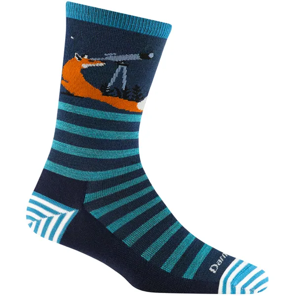 Darn Tough Women's Animal Haus Crew Lightweight Lifestyle Sock Eclipse