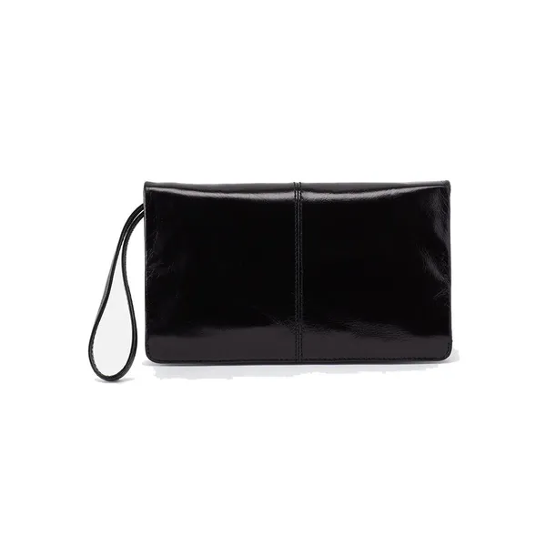 Hobo Bags Evolve Wristlet Black