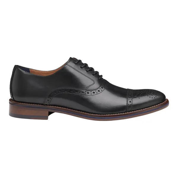 Johnston & Murphy Men's Conard 2.0 Cap Toe Black