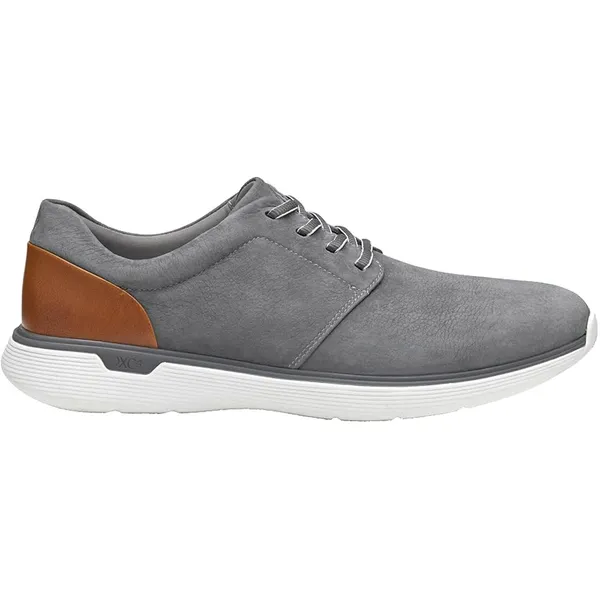 Johnston & Murphy Men's XC4 Prentiss Plain Toe Gray Nubuck