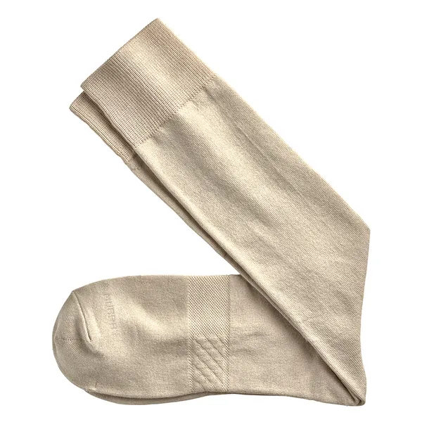 Johnston & Murphy Solid Dress Socks Taupe