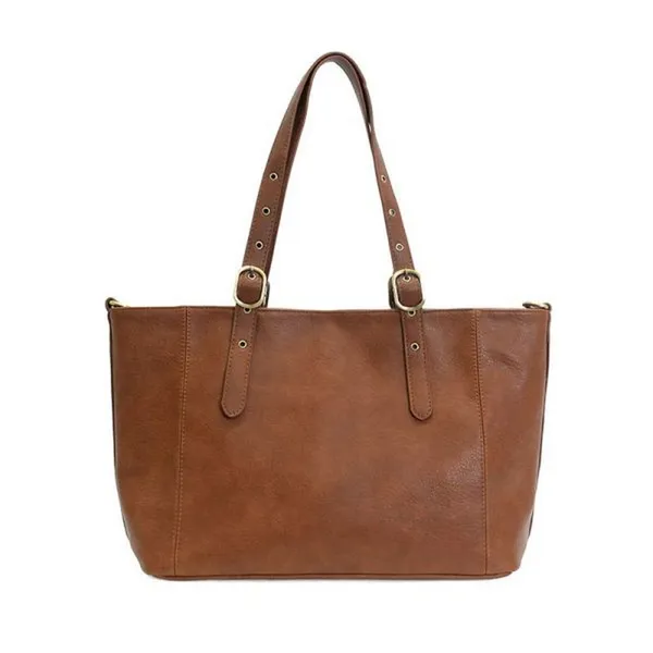 Joy Susan Shelby Studded Tote Bag Saddle