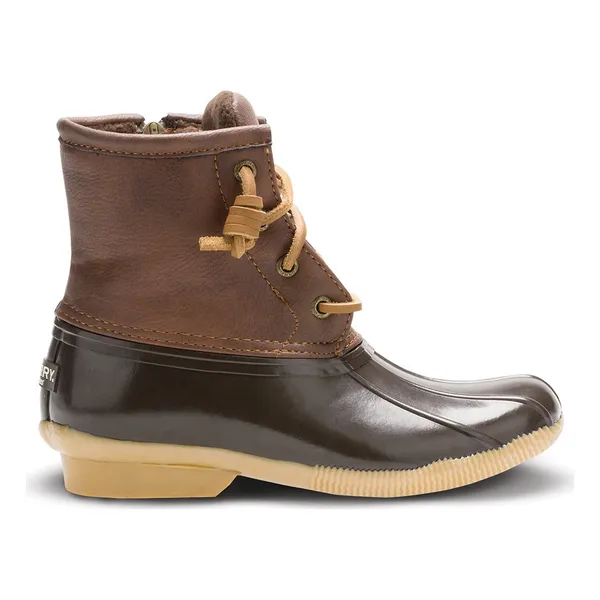 SPERRY-TOPSIDER Kids Saltwater Boot BROWN