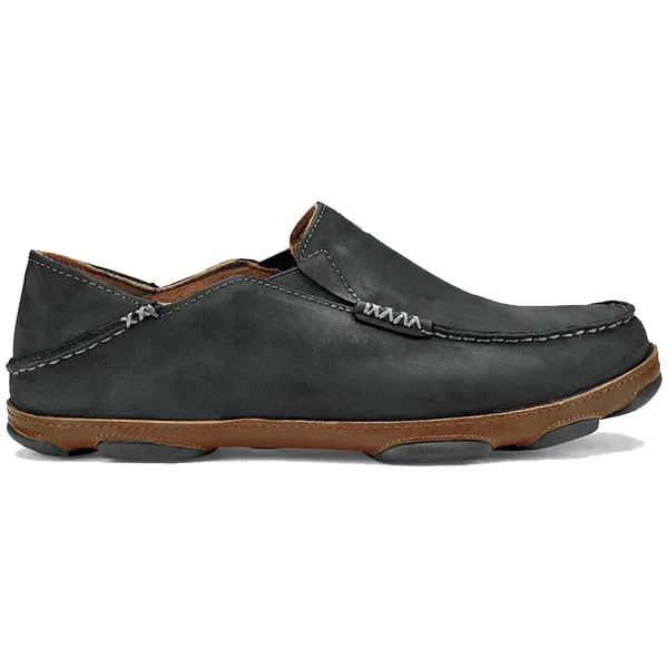 Olukai Men's Moloa Black / Toffee