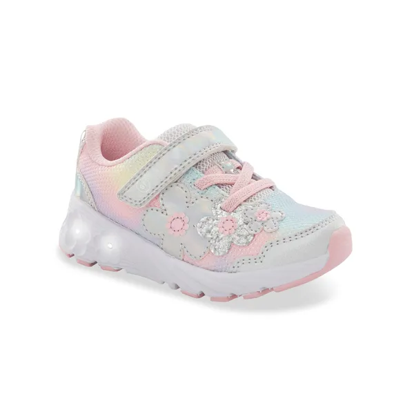 Stride Rite Little Kid's Light-up Glimmer 2.0 Rainbow