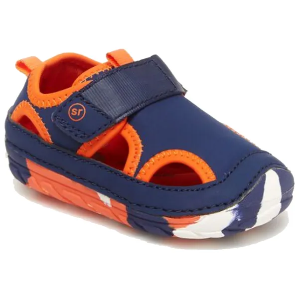 Stride Rite Kid's Soft Motion Splash Navy / Orange