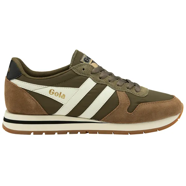 Gola Men's Daytona Chute Khaki / Tobacco / Off White