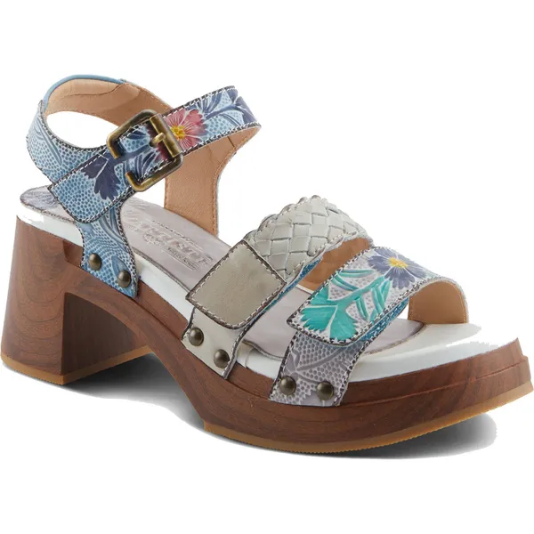 Spring Step L'Artiste Women's Retropel Light Grey Multi