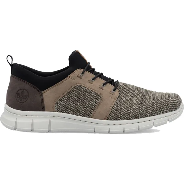 Rieker Men's B7796 Timo Fango / Fango / Schwarz / Schoko