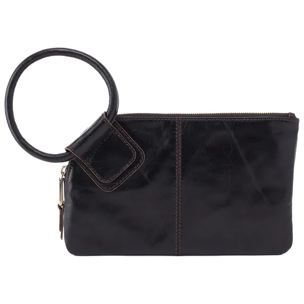 Hobo Bags Sable Wristlet Black