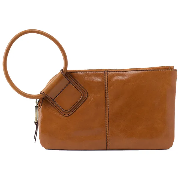 Hobo Bags Sable Wristlet Truffle