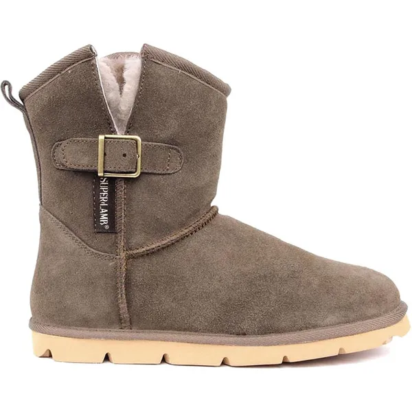 Superlamb Women's Argali Buckle Taupe