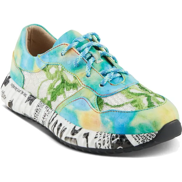 Spring Step L'Artiste Women's Emelie Turquoise Multi