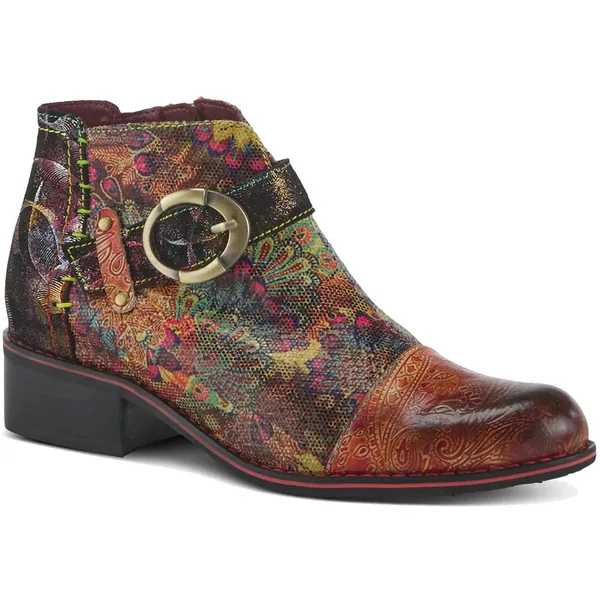 Spring Step L'Artiste Women's Georgiana-Scope Camel Multi