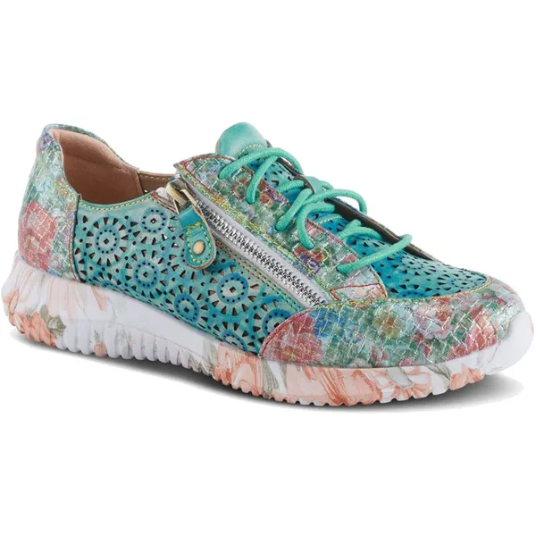 Spring Step L'Artiste Women's Jazzie Turquoise Multi