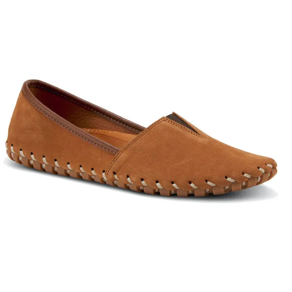 Spring Step Women's Kathaleta Camel Suede