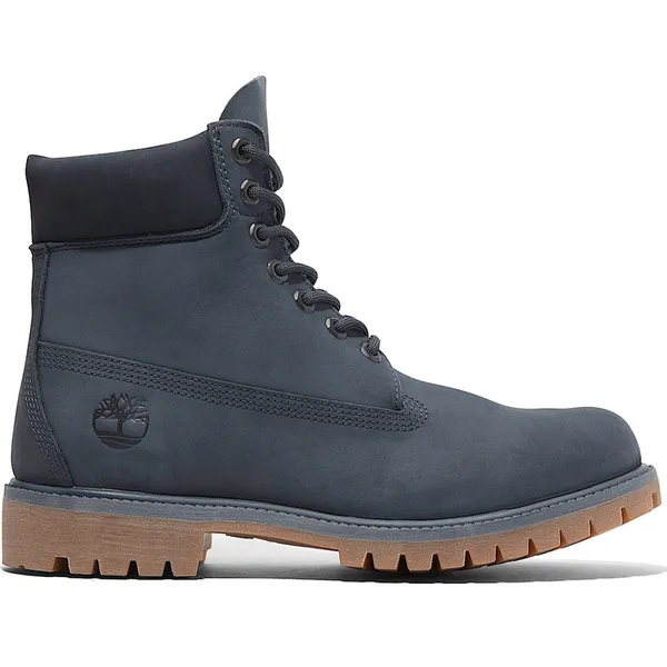 Timberland Men's Premium 6-Inch Waterproof Boot Dark Blue Nubuck