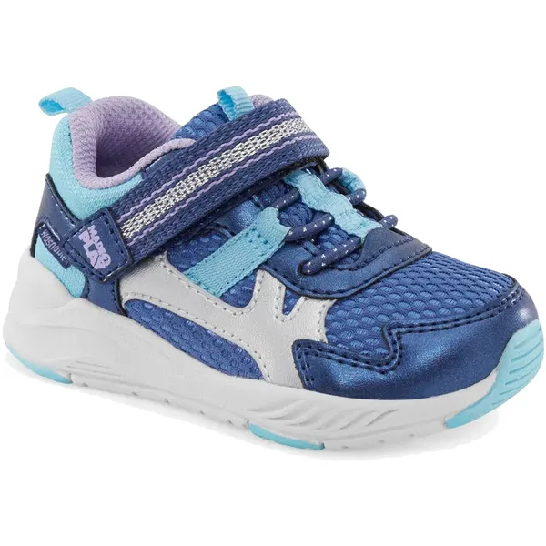 Stride Rite Little Kid's Made2Play Player Navy Metallic