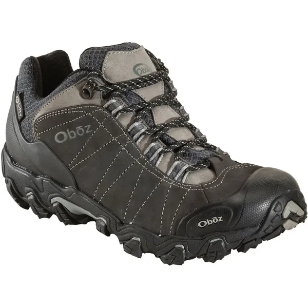 Oboz Men's Bridger Low Waterproof Dark Shadow