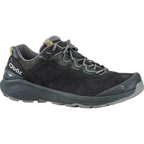 Oboz Men's Cottonwood Low Waterproof Black Sea