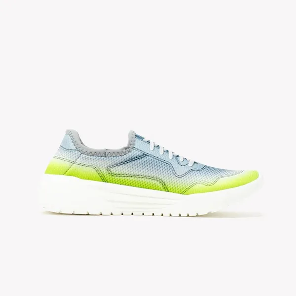 Psudo Women's Court Sneaker Lime / Grey Ombre