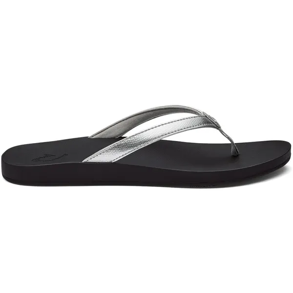 Olukai Women's Puawe Silver / Black