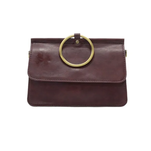 Joy Susan Aria Ring Bag Mahogany