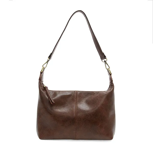 Joy Susan Danna Top Zip Crossbody Hickory