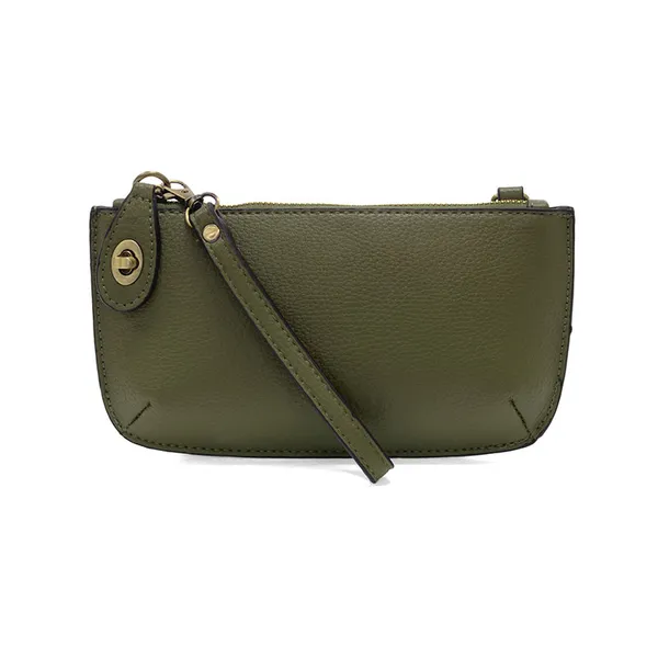 Joy Susan Mini Crossbody Wristlet Clutch Olive Grove