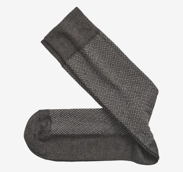 Johnston & Murphy Pindot Socks Charcoal