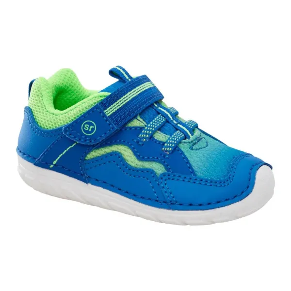 Stride Rite Little Kids' Soft Motion Kylo Blue / Lime