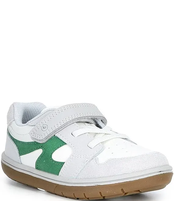 Stride Rite Boys' London Sneakers White / Green