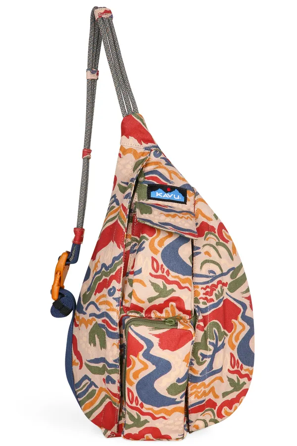 Kavu Mini Rope Bag Brush Meadow