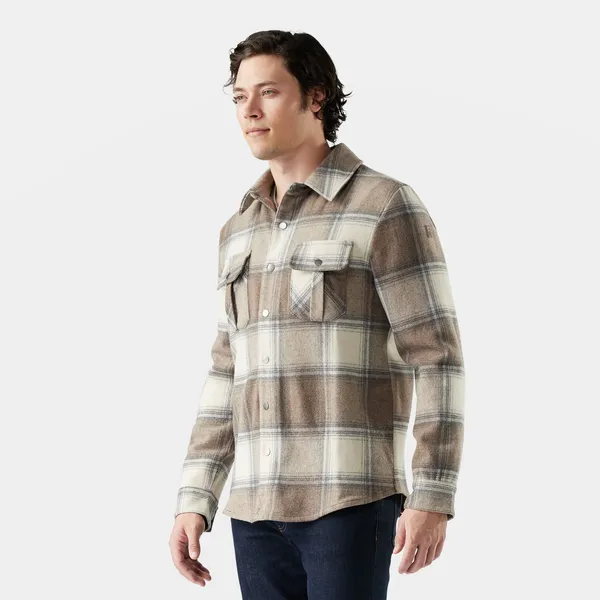 Smartwool M Anchor Line Shirt almond plaid
