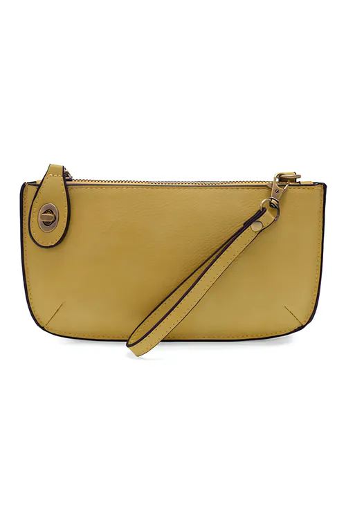 Joy Susan Mini Crossbody Wristlet Shortbread Yellow