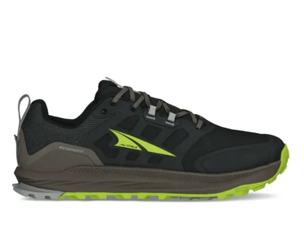Altra Men's Lone Peak 9 Waterproof Low LIME/BLACK