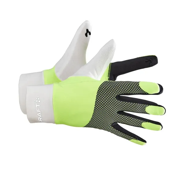CRAFT ADV Lumen Fleece Glove Ash White/Flumino