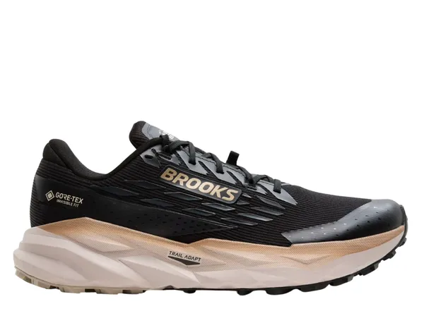 Brooks Men's Cascadia 19 GTX Black/Ebony/Chateau Gray