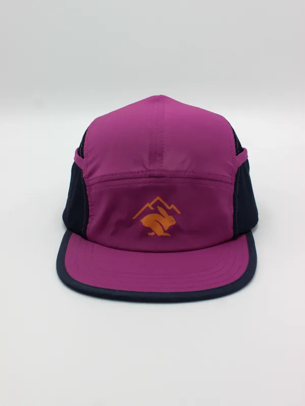 Rabbit Ice Hat Purple Cactus Flower