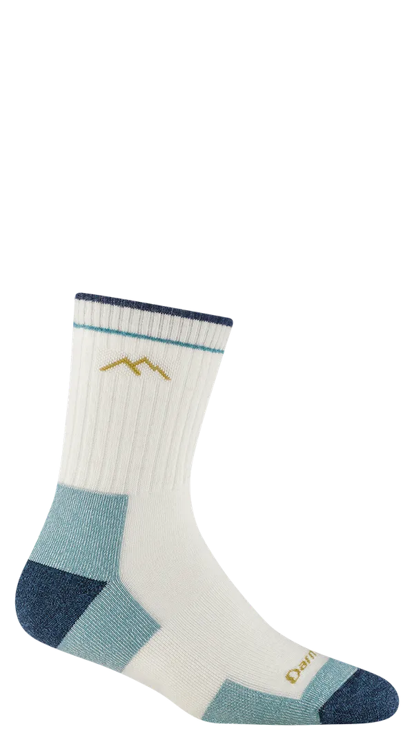 DARN TOUGH SOCKS W HIKE MICRO CRW MID WHITE