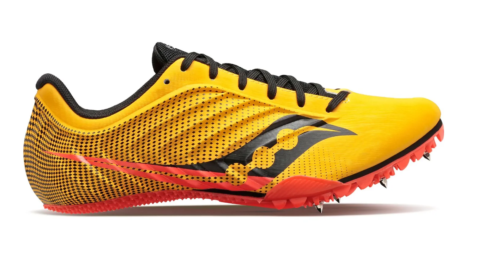 SAUCONY Men's Spitfire 5 Sprint Track Spike Vizigold/Vizired
