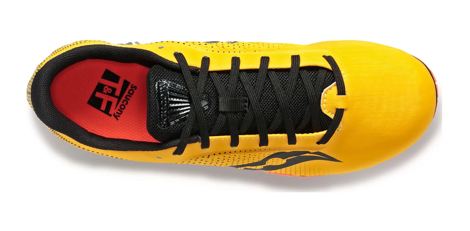 SAUCONY Men's Spitfire 5 Sprint Track Spike Vizigold/Vizired